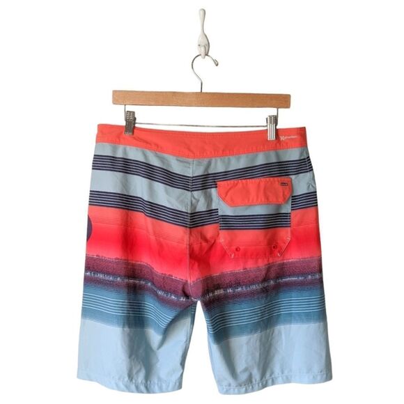 Hurley Men's Phantom Gaviota 18" Boardshorts Sz 31 in Noise Aqua - Picture 8 of 15